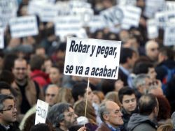 Valencianos voltam à rua