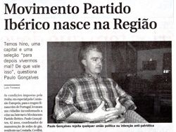 Movimento Partido Ibérico nasce na Região