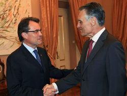 O presidente da Generalitat Catalã procura apoio em Lisboa