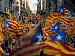 Independentismo catalão alcança a sua maior demostração de força