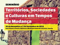 Seminario -Territórios, Sociedades e Culturas em Tempos de Mudança