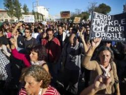 Manif antitroika em 14 cidades Portuguesas.